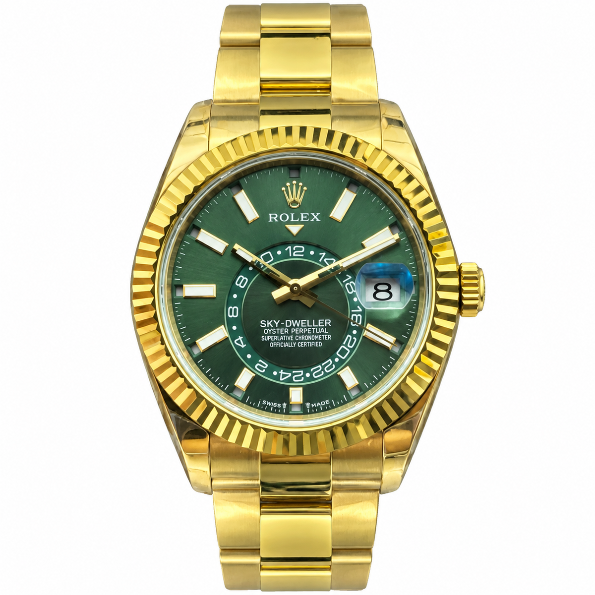 Rolex Explorer II 42mm Automatic Watch – GMT, Sapphire Crystal, Waterproof, Men's Adventure Timepiece