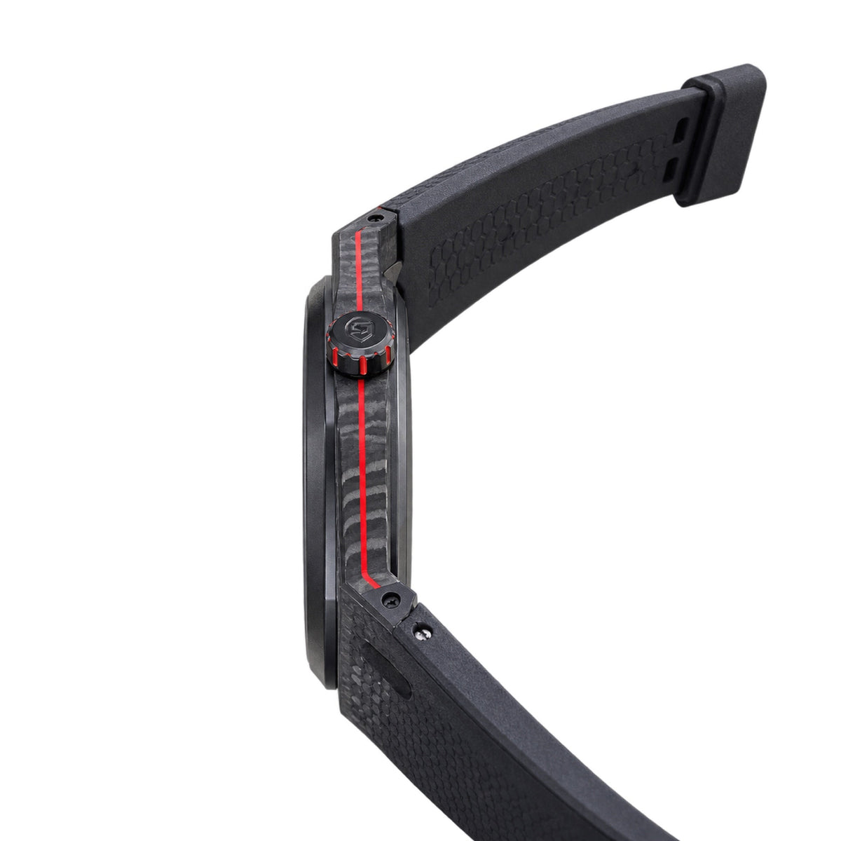 NORQAIN Independence 40mm Carbon Black Orange Watch