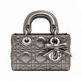 Dior Quilted Cannage Top Handle Bag with Removable Strap