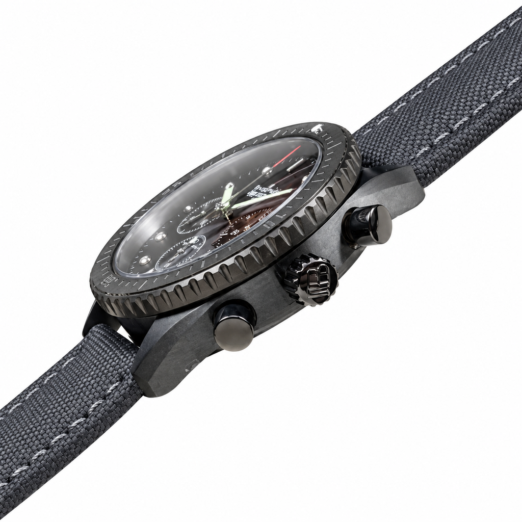 Blancpain Fifty Fathoms Bathyscaphe Chronograph – All Black Ceramic Swiss Automatic Dive Watch