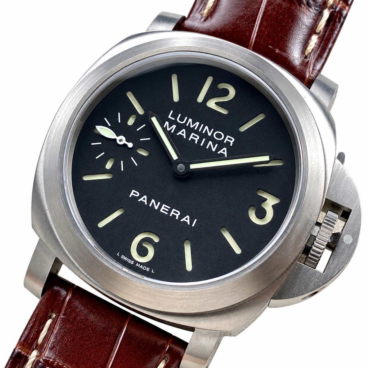 Panerai Luminor Base Logo 3 Days Automatic 44mm Men's Steel Watch