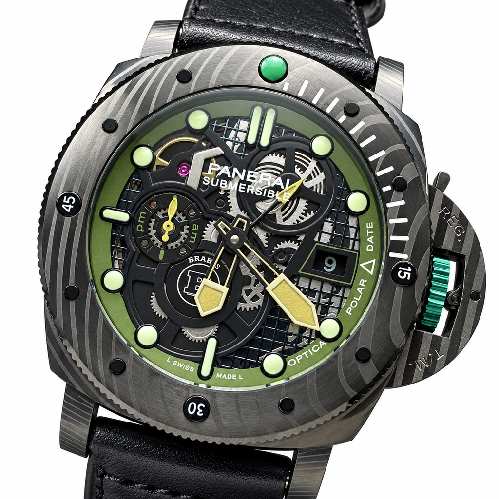 Panerai Luminor 1950 3 Days GMT Automatic 47mm Men's Steel Watch