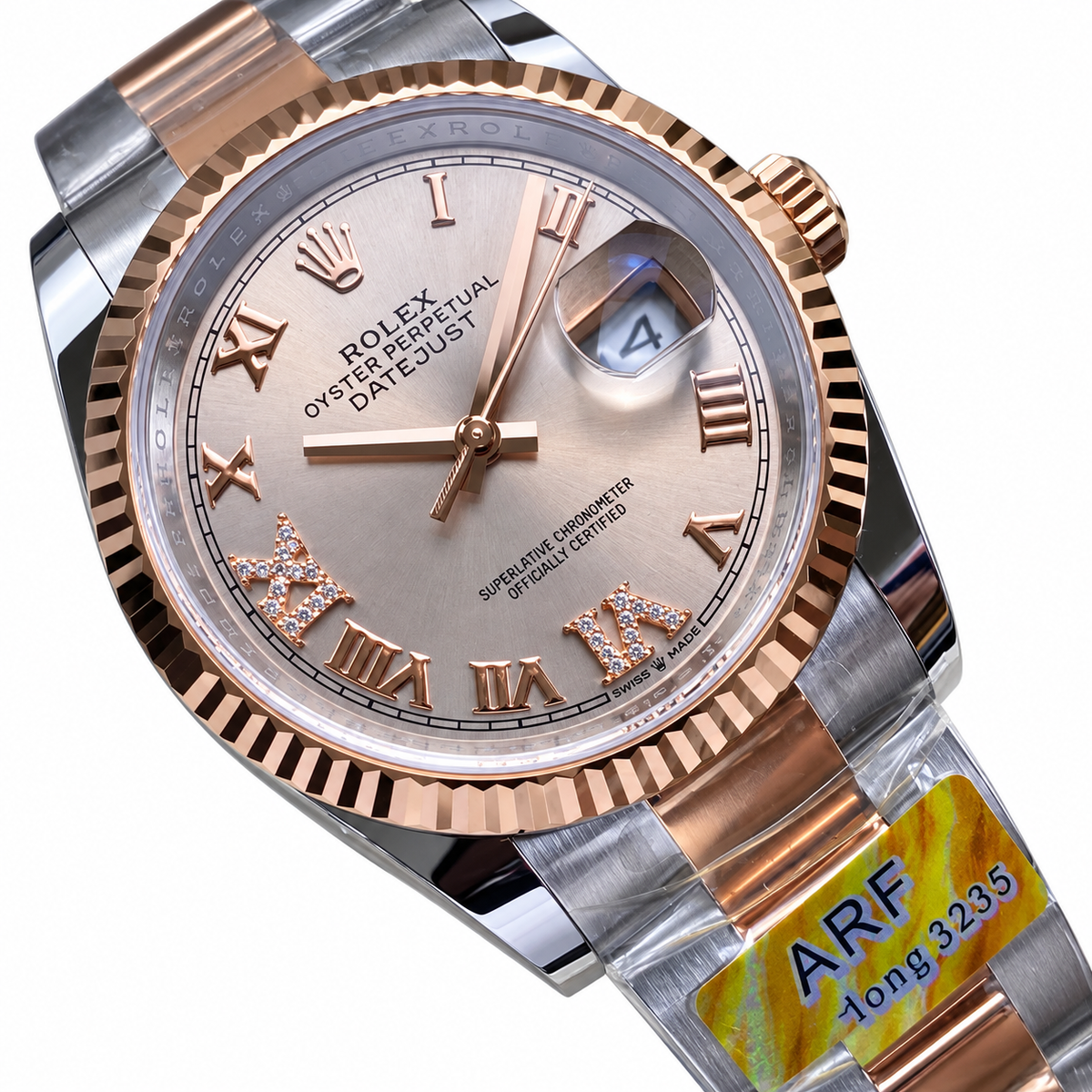 Rolex Datejust 36mm Automatic Watch | Sapphire Crystal | 100M Water Resistant | Unisex Luxury Timepiece