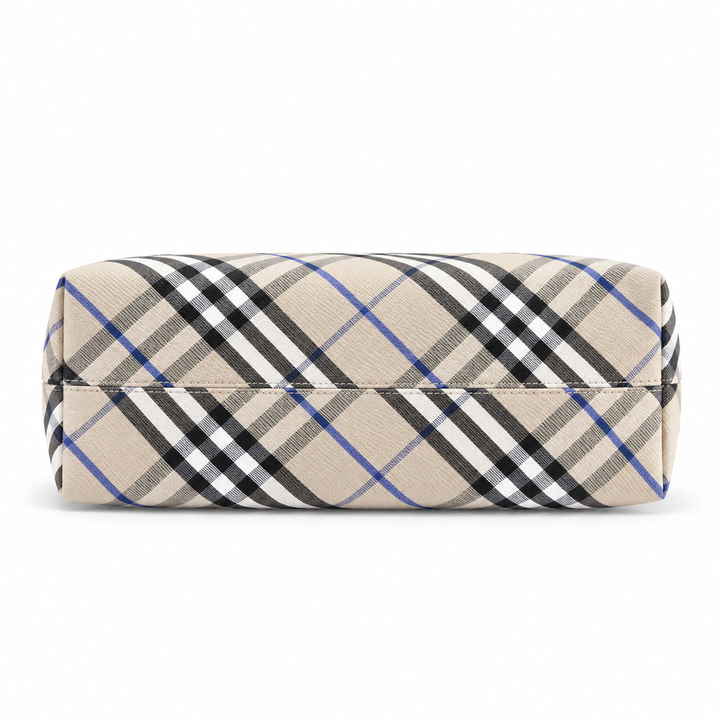 Burberry Knight Check Shoulder Tote