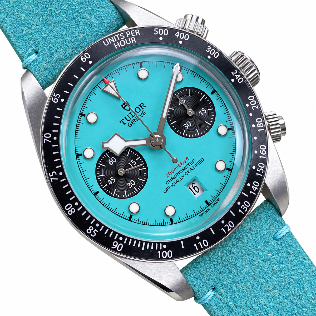 Tudor Black Bay 42mm Alpinist Automatic Steel Watch