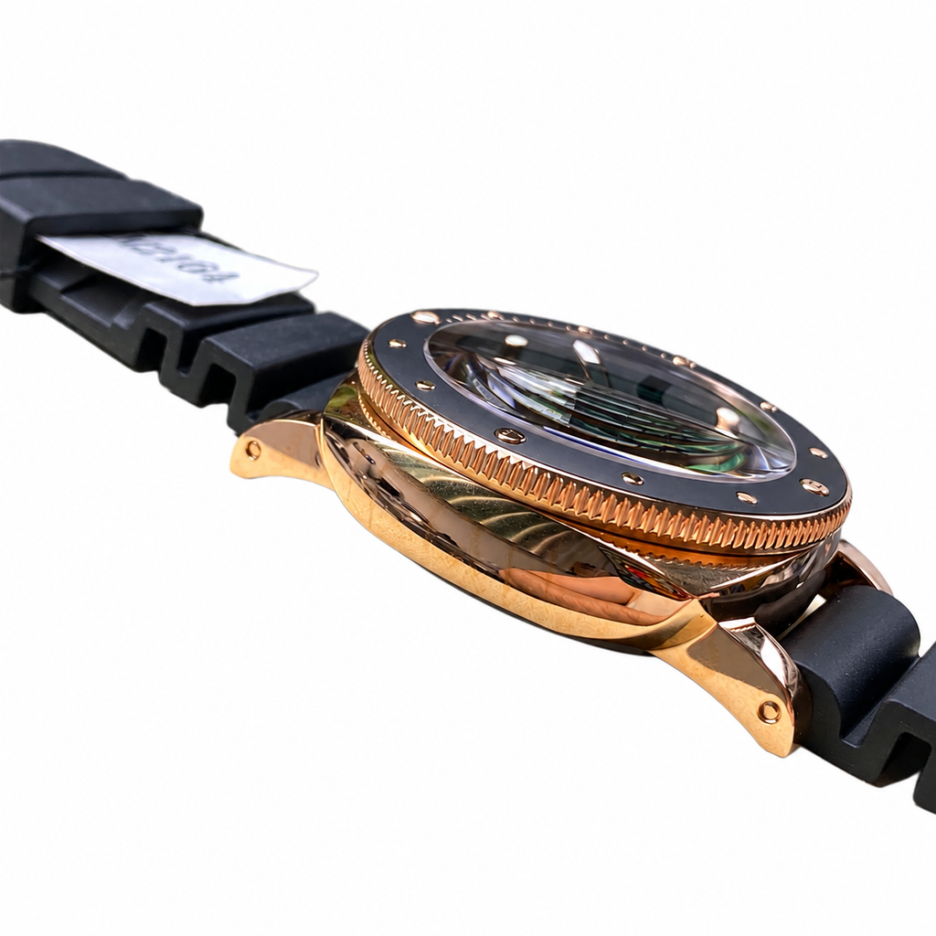 Panerai Luminor Automatic 44mm Men's Steel Watch Navy Blue Dial