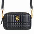 Burberry Black Quilted Camera Bag