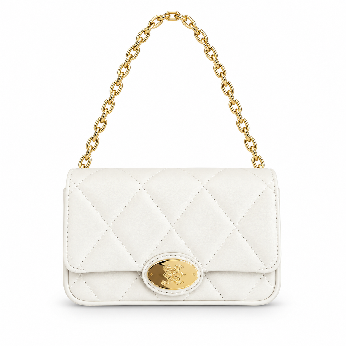 Burberry Quilted Chain Shoulder Bag