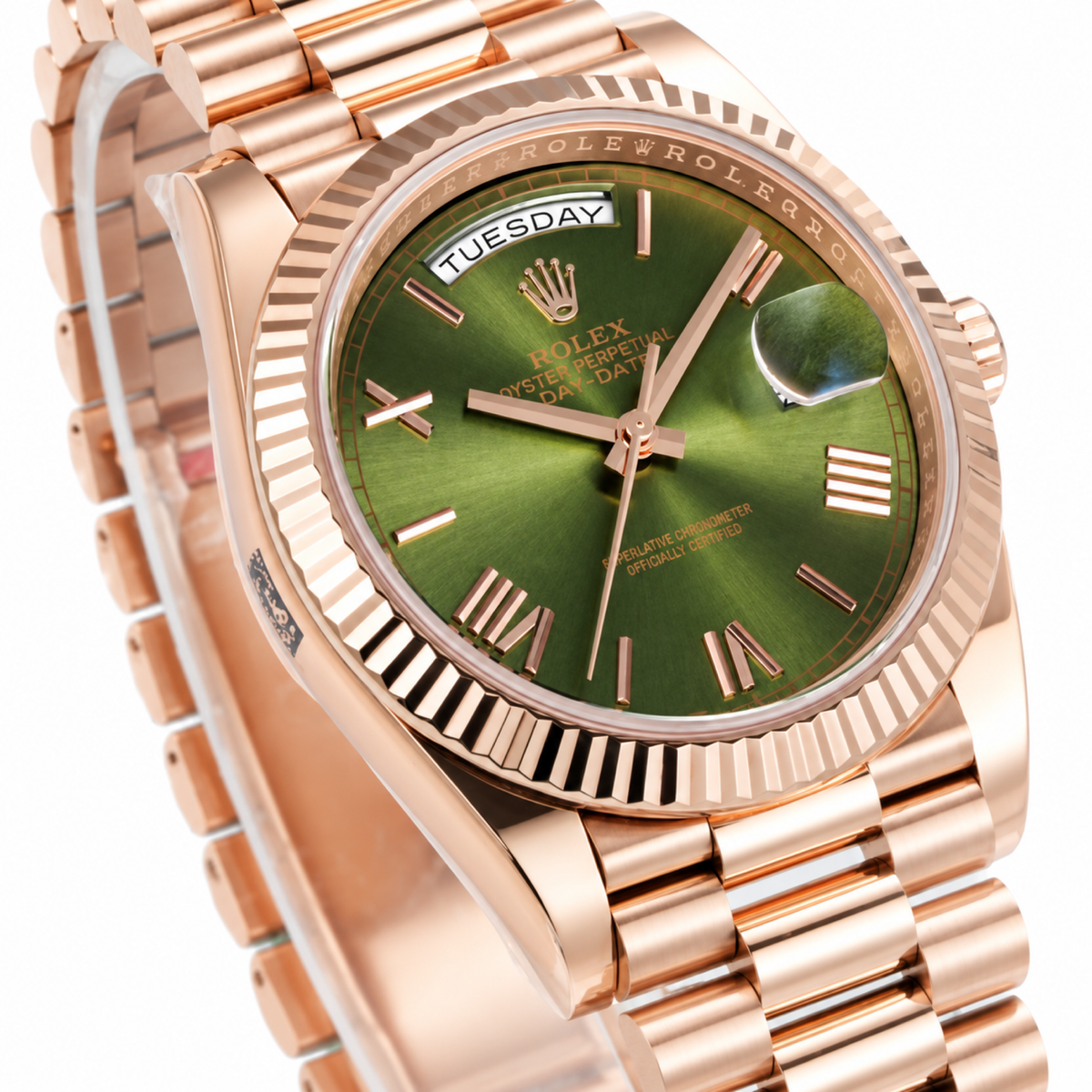 Rolex 40mm Automatic Watch | Certified Swiss Luxury with Full Documentation