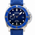 Panerai Luminor Due Automatic 42mm Men's Steel Watch Blue Dial