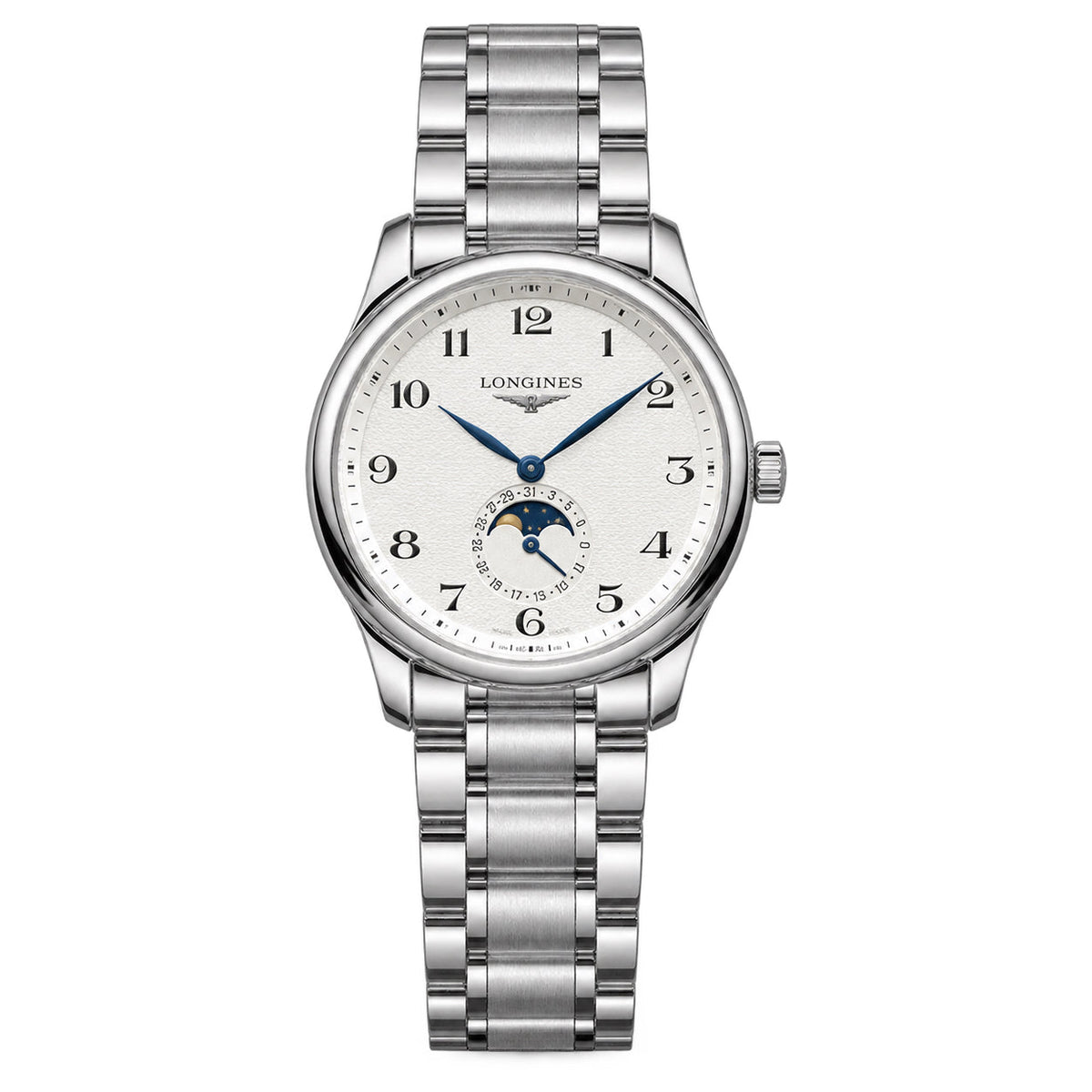 Longines Master Collection Moonphase Automatic Steel