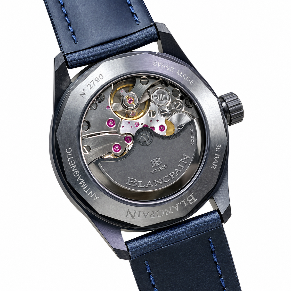 Blancpain Fifty Fathoms Bathyscaphe – Blue Dial Ceramic Bezel Swiss Automatic Dive Watch