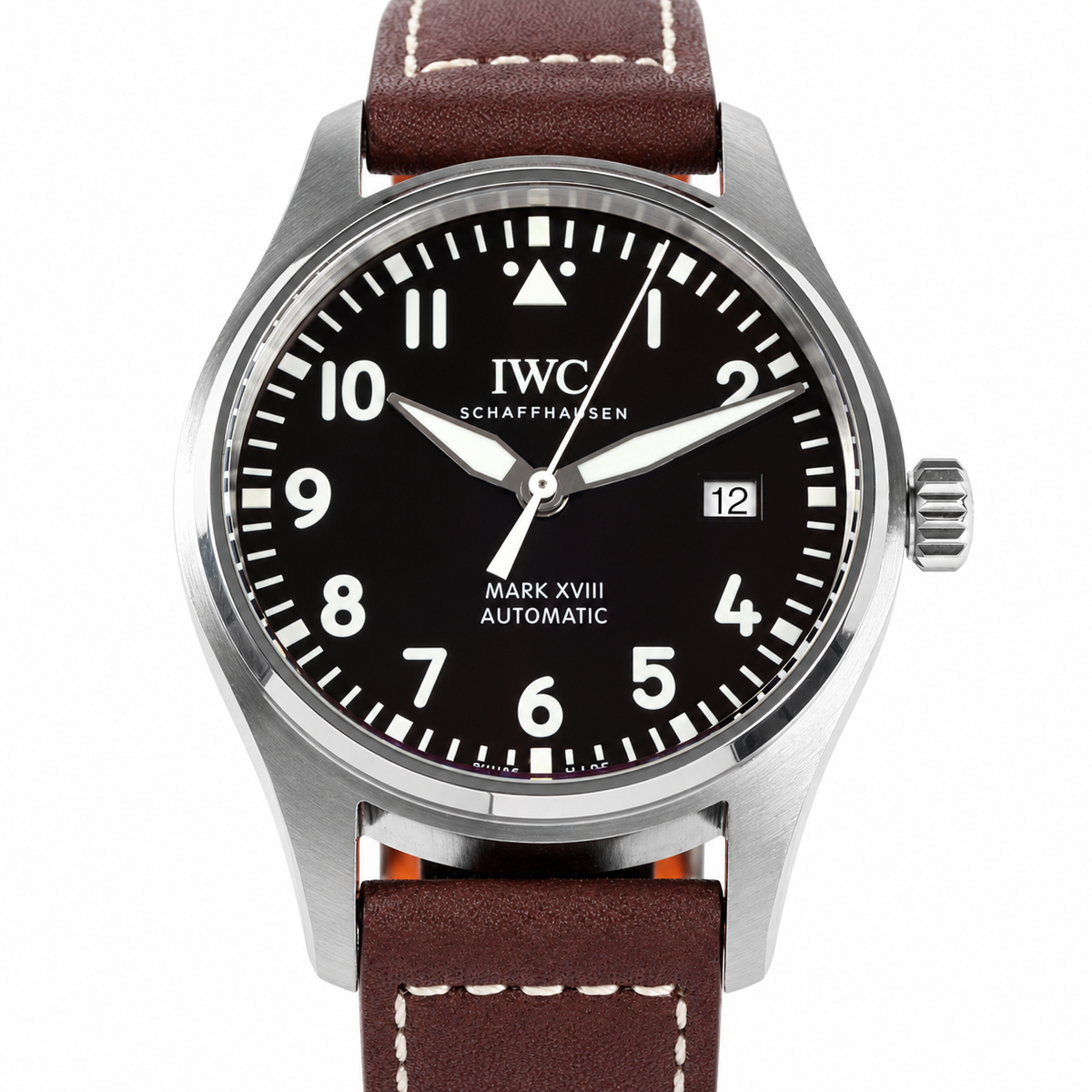 IWC Portofino Hand-Wound Eight Days 40mm Men's Steel Watch