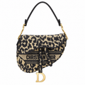 Dior Quilted Cannage Flap Shoulder Bag with Adjustable Strap