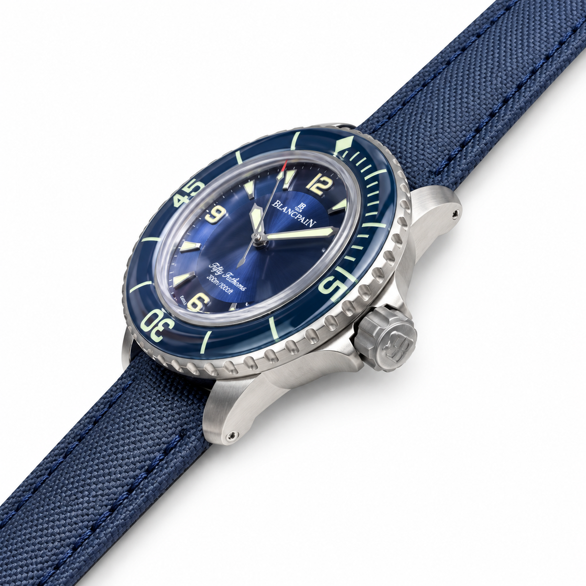 Blancpain Fifty Fathoms Bathyscaphe – Blue Dial Arabic Numerals Ceramic Bezel Swiss Automatic