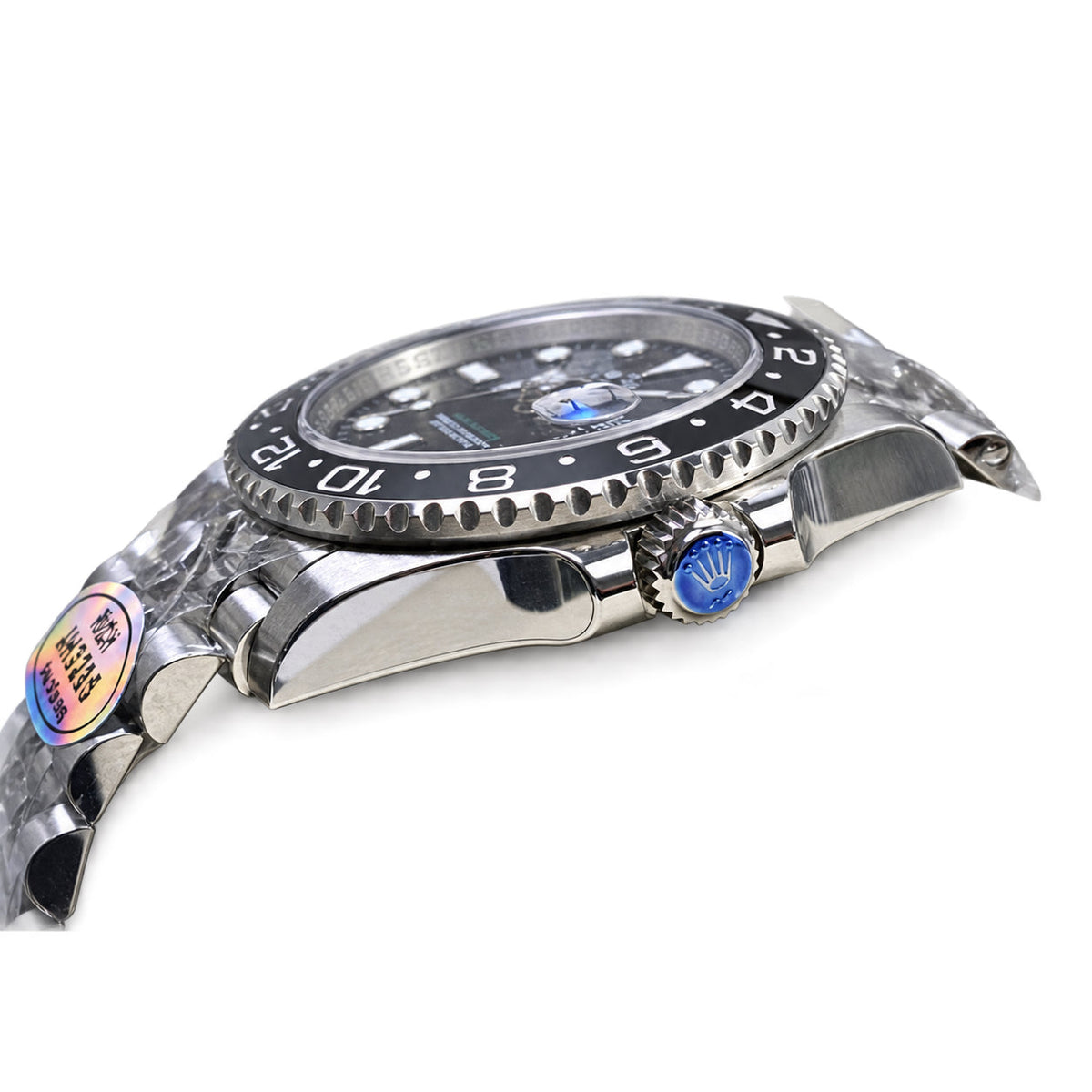 Rolex GMT-Master II Sprite Left-Hand Black Green Ceramic Bezel Jubilee Watch