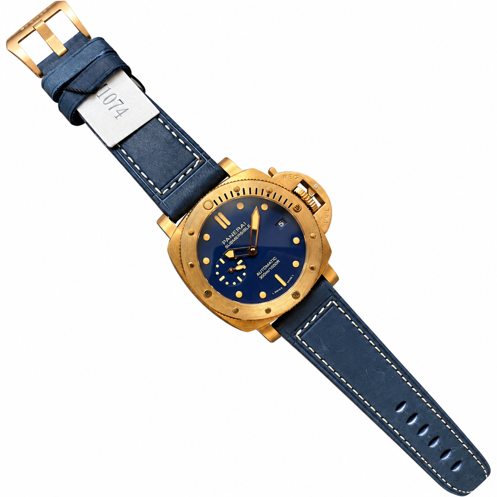 Panerai Luminor Due Automatic 44mm Men's Steel Watch Black Dial