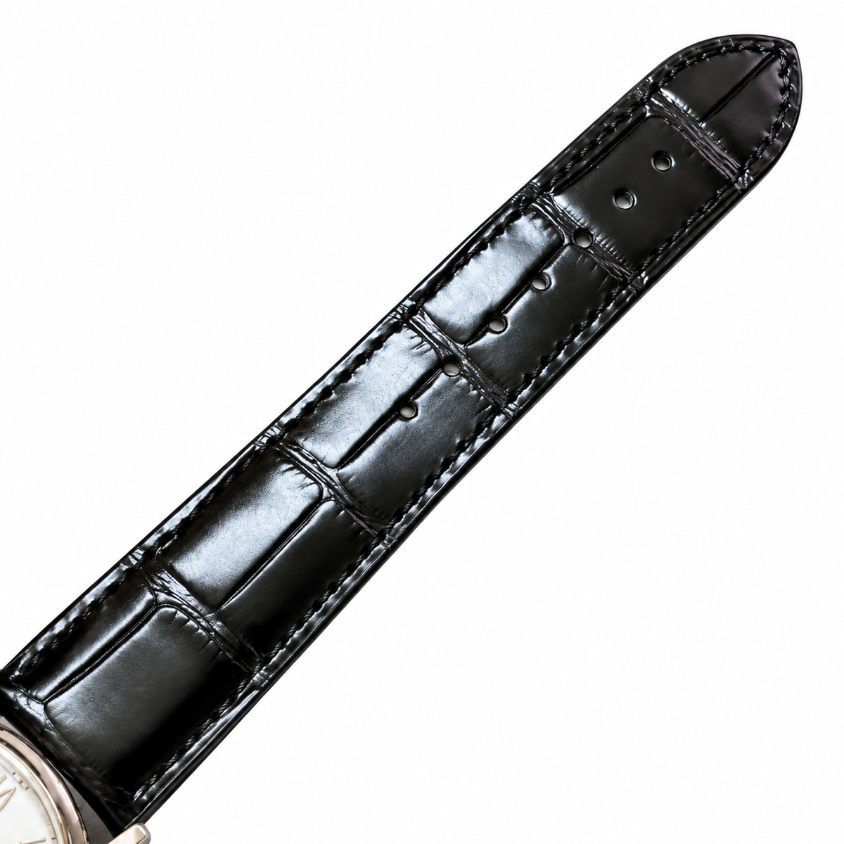 Blancpain Villeret Ultra-Slim Rose Gold Date Black Alligator Watch
