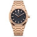 Audemars Piguet Royal Oak 41mm Rose Gold Black Dial
