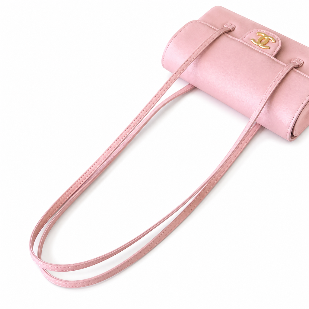 Chanel Classic Quilted Mini Flap Bag | CC Turn-Lock Chain Strap — 17cm