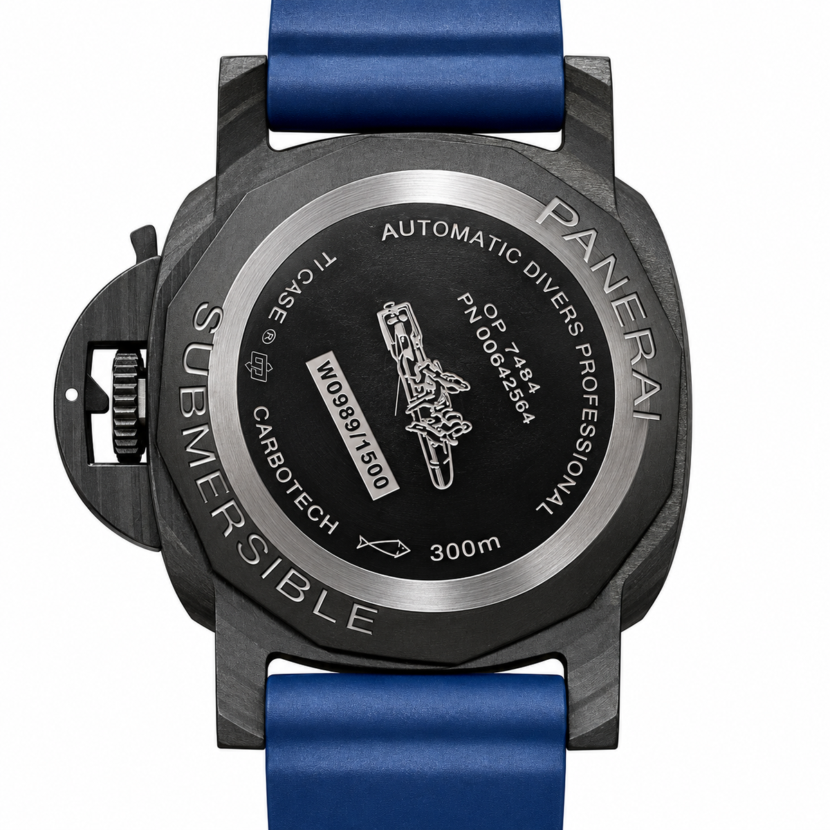 Panerai Luminor 1950 3 Days Automatic 44mm Men's Steel Watch White Dial