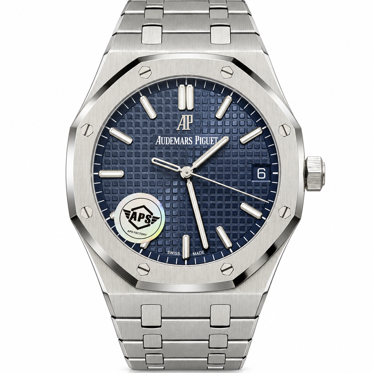 Audemars Piguet Royal Oak 41mm Stainless Steel Blue Dial Watch