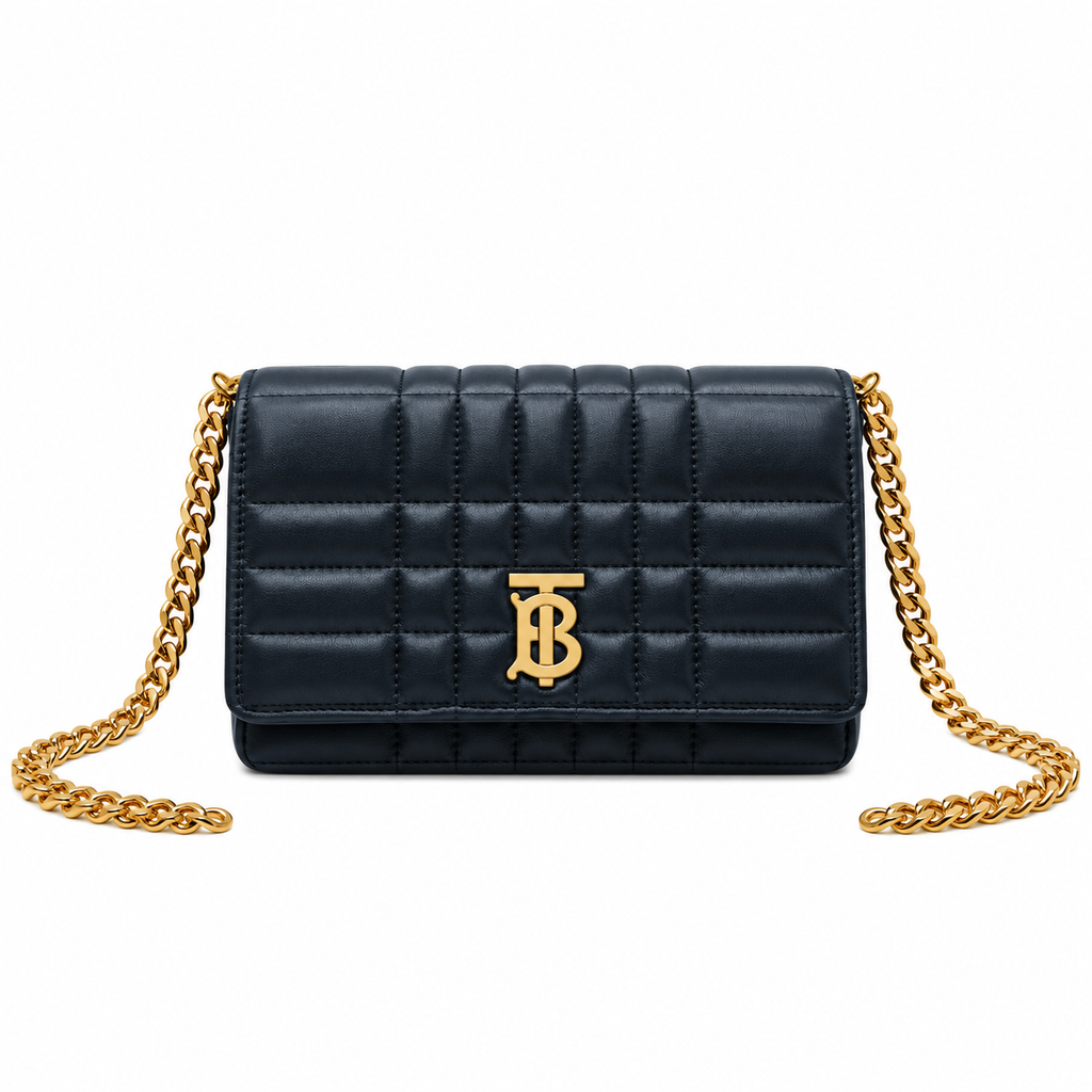 Burberry Quilted Chain Crossbody Bag