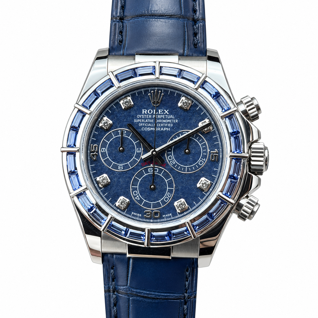 Rolex 40mm Automatic Watch | Sapphire Crystal | Stainless Steel | Waterproof Luxury Timepiece
