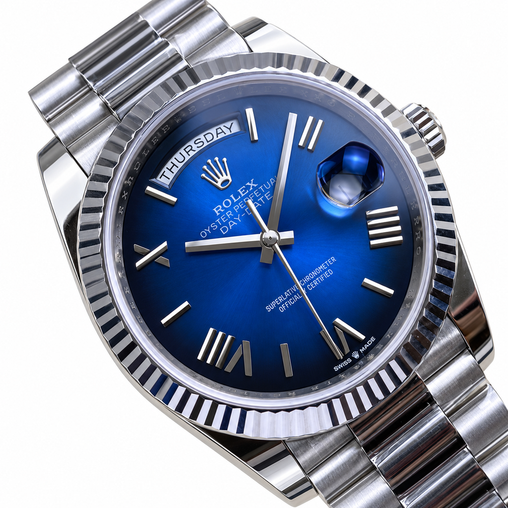 Rolex Oyster Perpetual 41mm Automatic Watch | Sapphire Crystal | 100M Water Resistant | Men's Luxury Timepiece