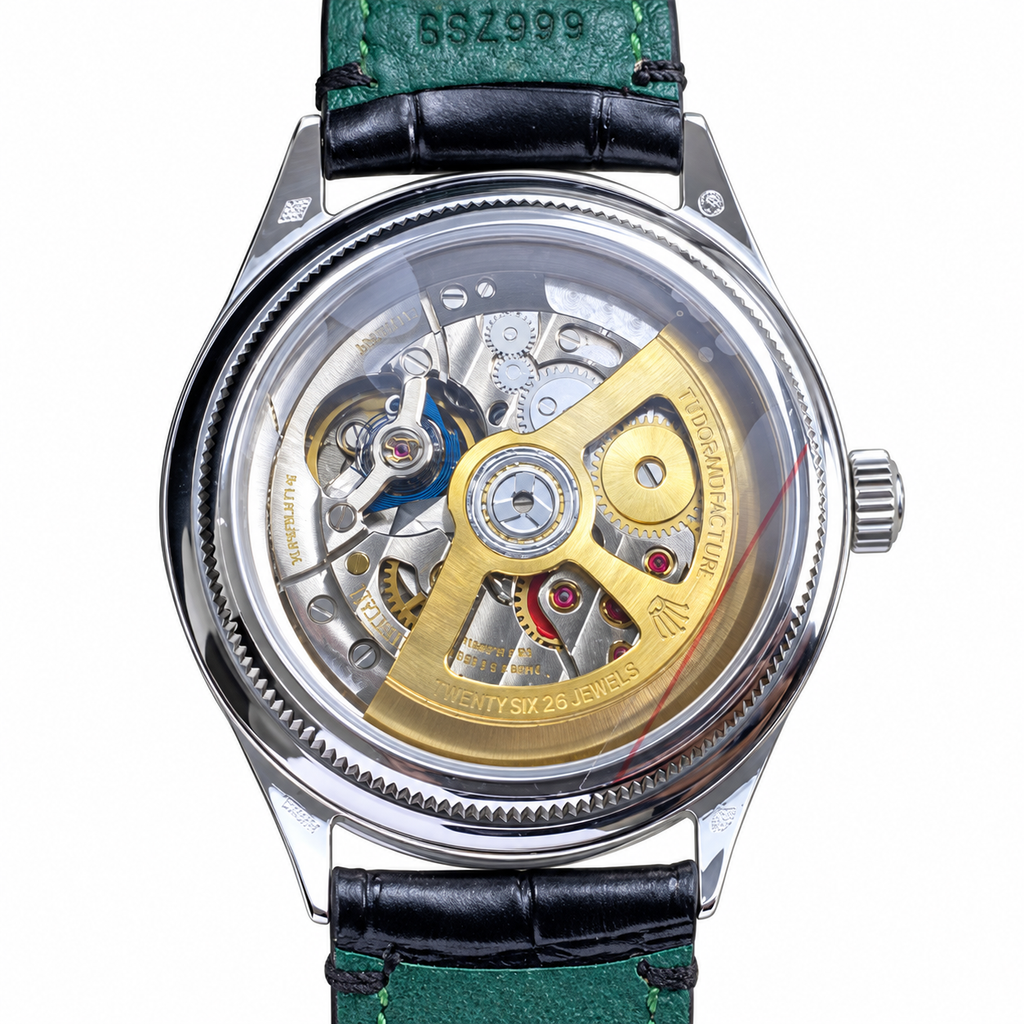 Rolex 39mm Automatic Luxury Watch – Sapphire Crystal, Waterproof, Men's Classic Timepiece